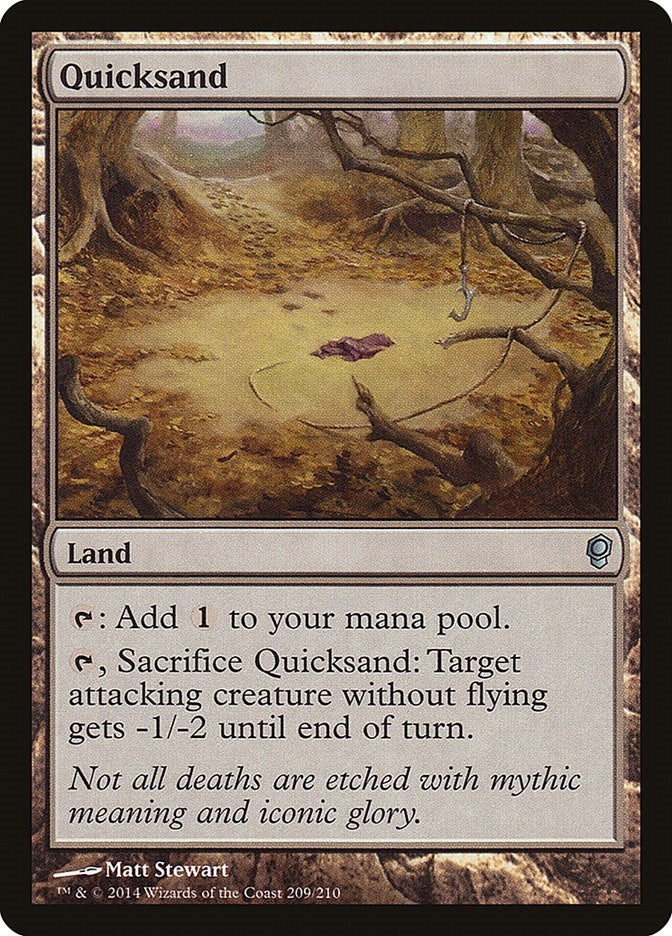 Image for Quicksand (209) [Conspiracy] - Magic: The Gathering