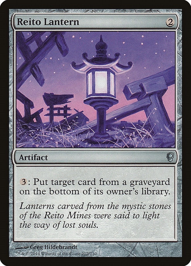 Image for Reito Lantern (202) [Conspiracy] - Magic: The Gathering