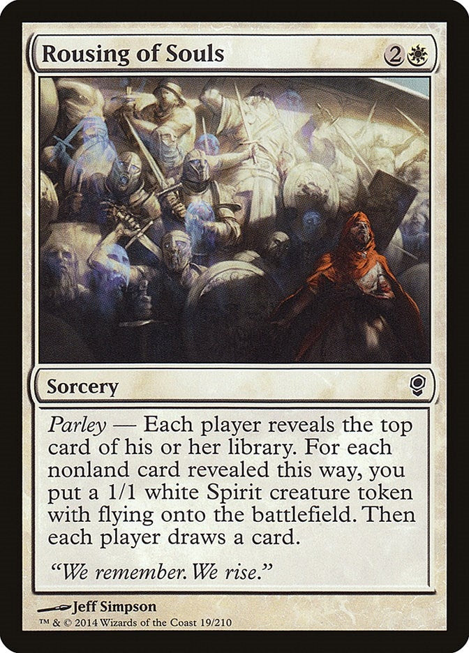 Image for Rousing of Souls (19) [Conspiracy] - Magic: The Gathering