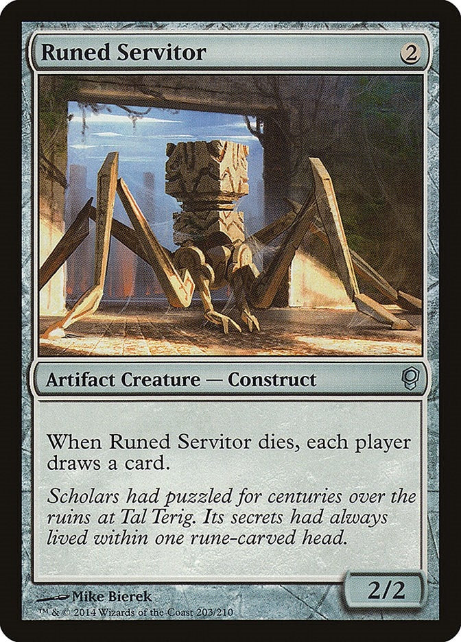 Image for Runed Servitor (203) [Conspiracy] - Magic: The Gathering