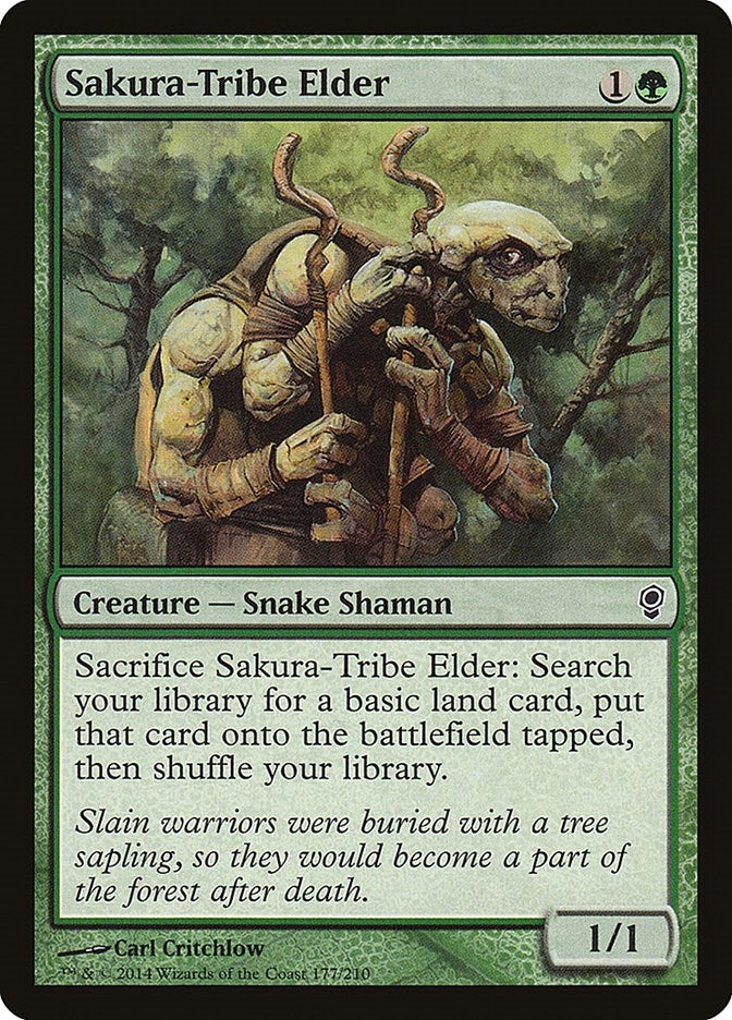 Image for Sakura-Tribe Elder (177) [Conspiracy] - Magic: The Gathering