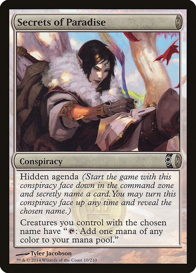 Image for Secrets of Paradise (10) [Conspiracy] - Magic: The Gathering