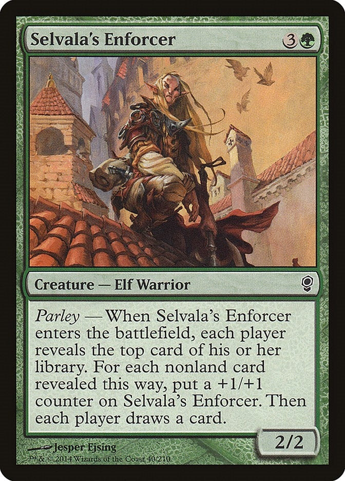 Image for Selvala's Enforcer (40) [Conspiracy] - Magic: The Gathering