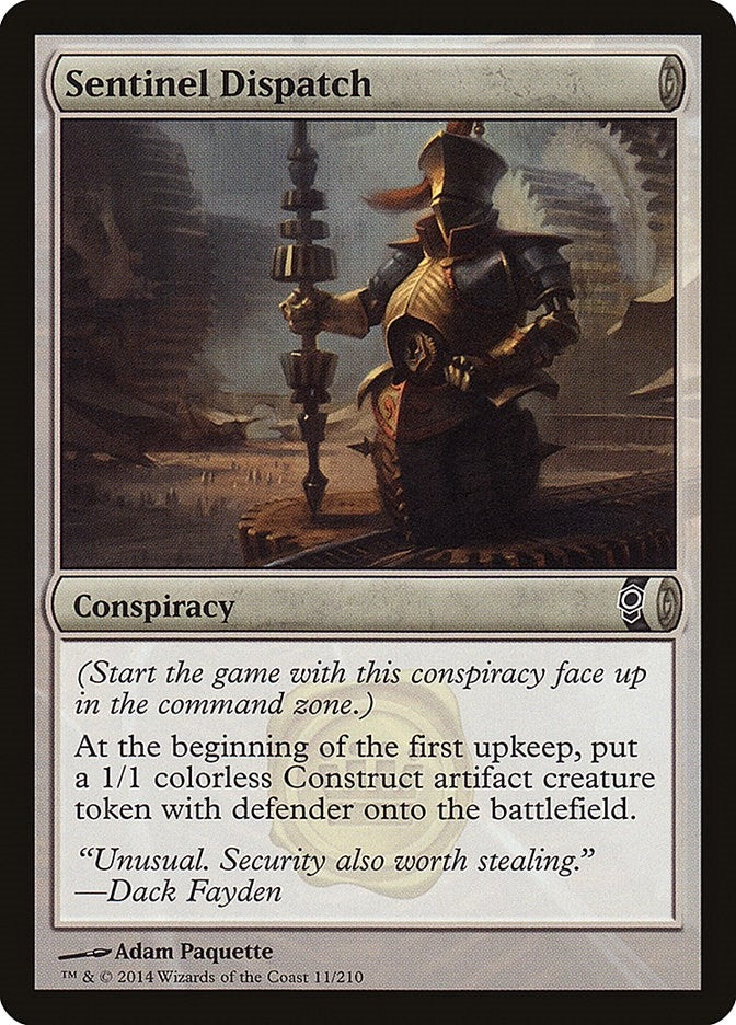 Image for Sentinel Dispatch (11) [Conspiracy] - Magic: The Gathering