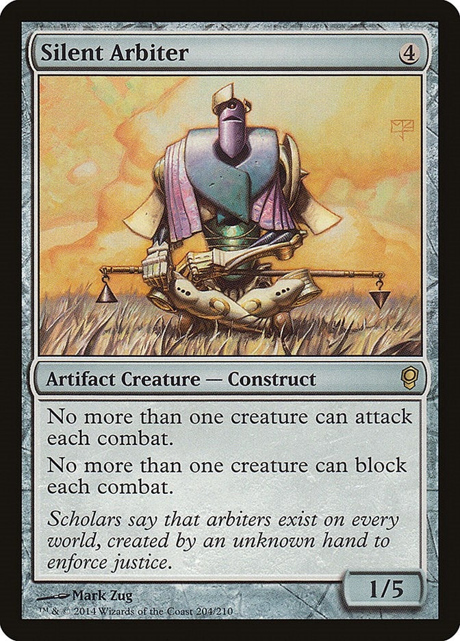 Image for Silent Arbiter (204) [Conspiracy] - Magic: The Gathering