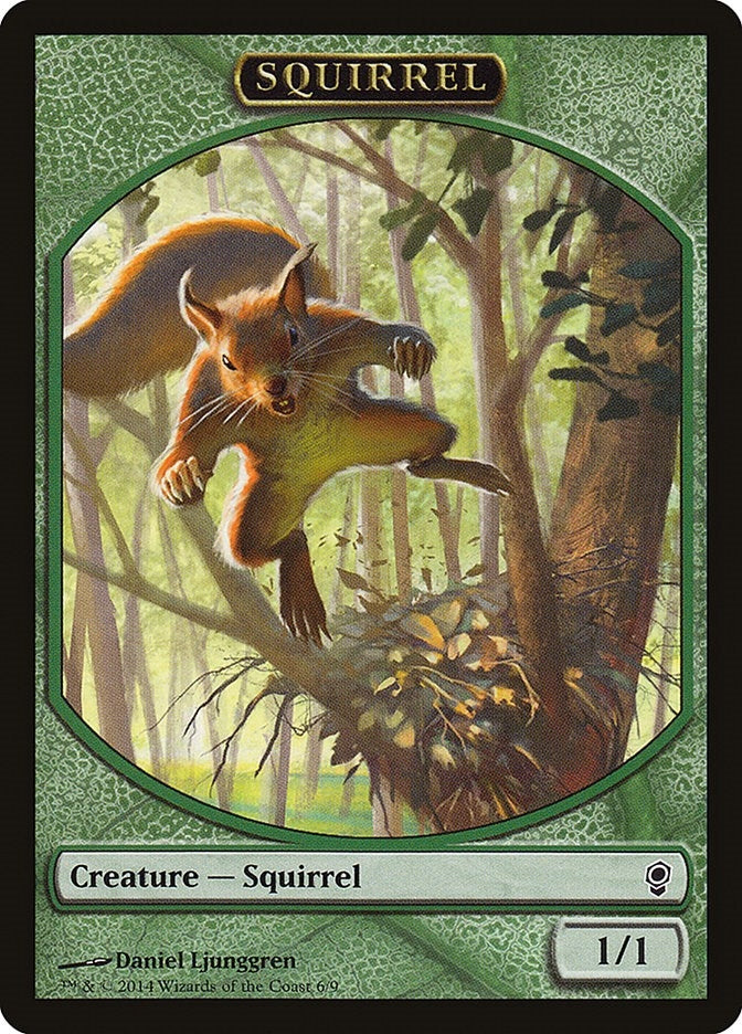 Image for Squirrel Token (6) [Conspiracy] - Magic: The Gathering