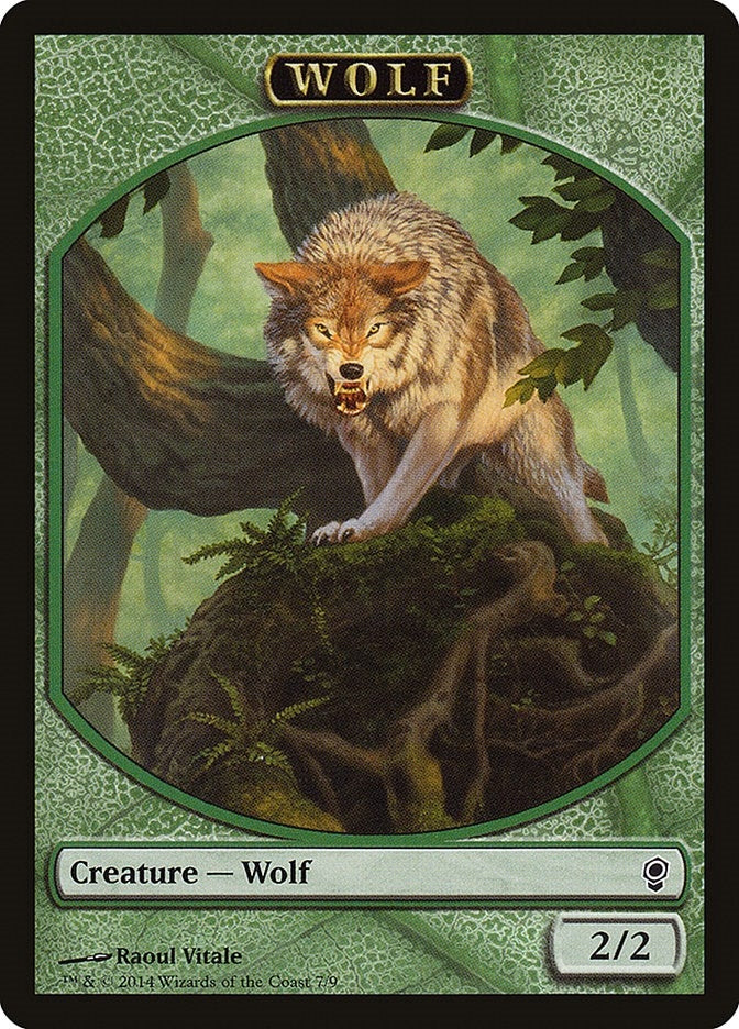 Image for Wolf Token (7) [Conspiracy] - Magic: The Gathering
