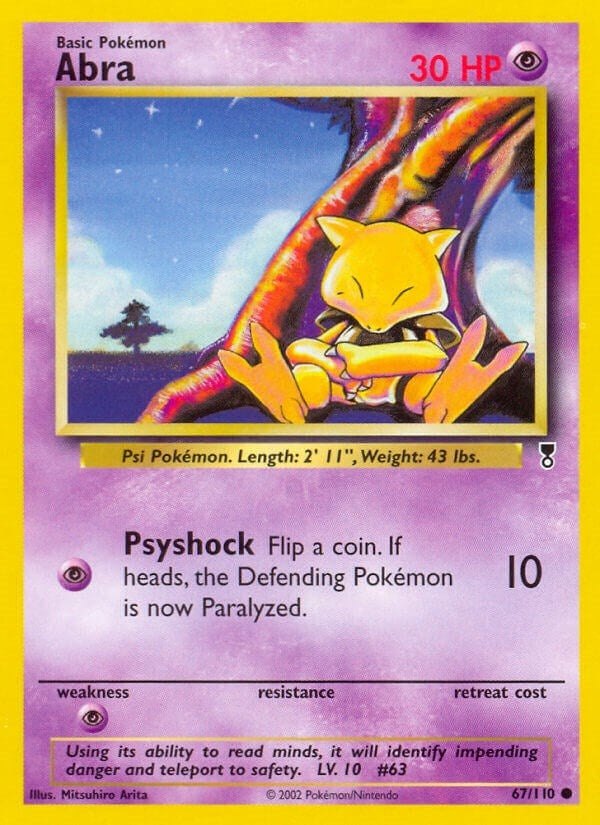 Image for Abra (067/110) [Legendary Collection] - Pokemon