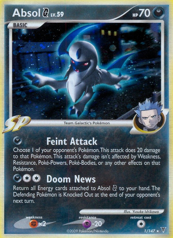 Image for Absol G (1) [Supreme Victors] - Pokemon