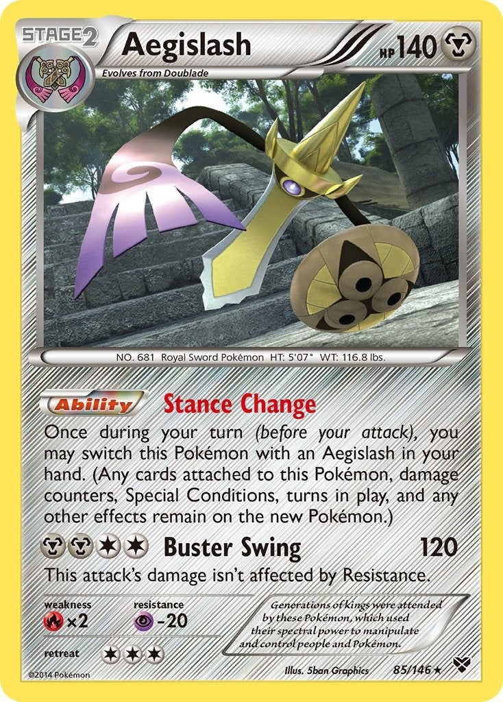 Image for Aegislash (85) (85/146) [XY Base Set] - Pokemon