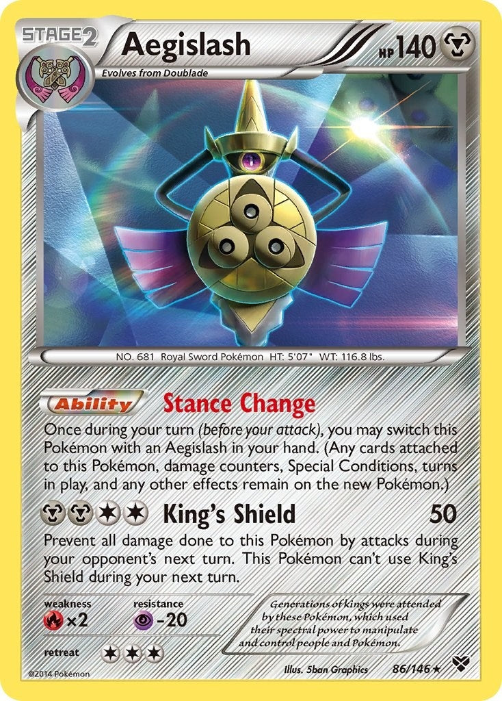 Image for Aegislash (86) (86/146) [XY Base Set] - Pokemon