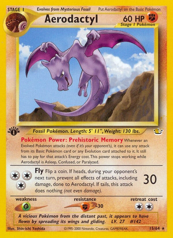 Image for Aerodactyl (15/64) [Neo Revelation] - Pokemon