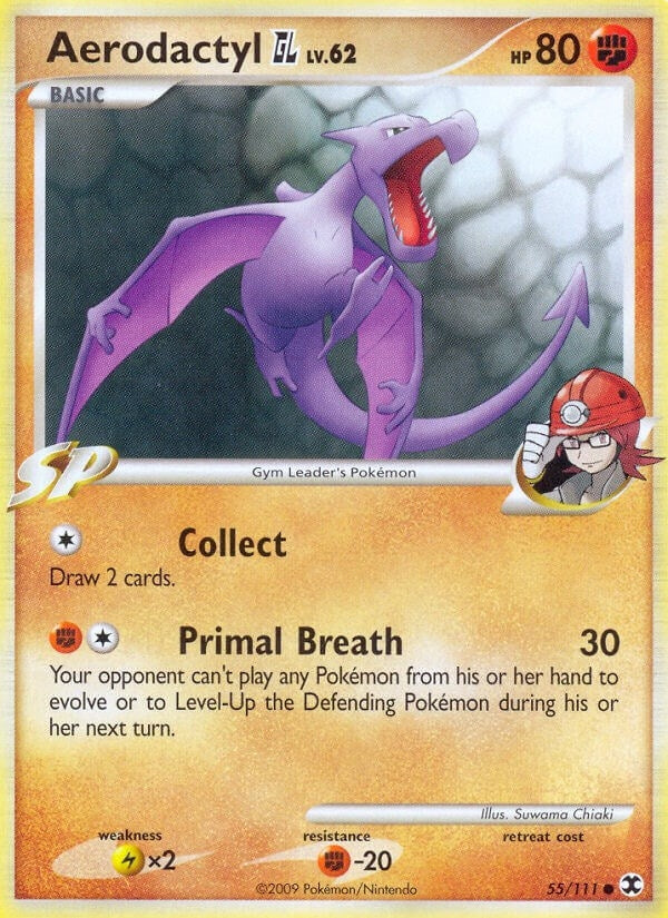 Image for Aerodactyl GL (55/111) [Rising Rivals] - Pokemon