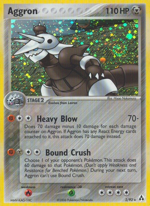 Image for Aggron (2/92) [Legend Maker] - Pokemon