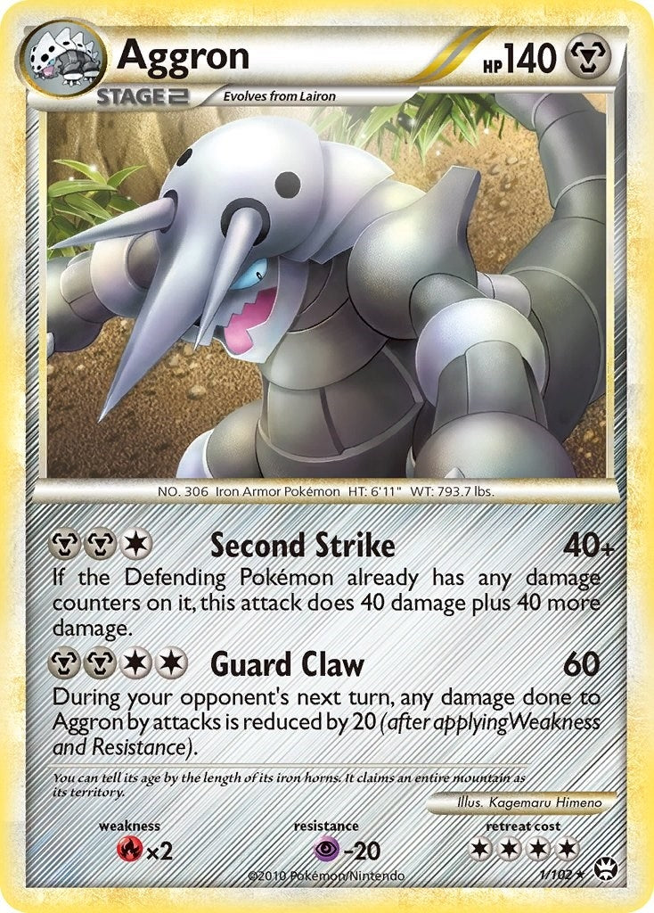 Image for Aggron (1/102) [Triumphant] - Pokemon
