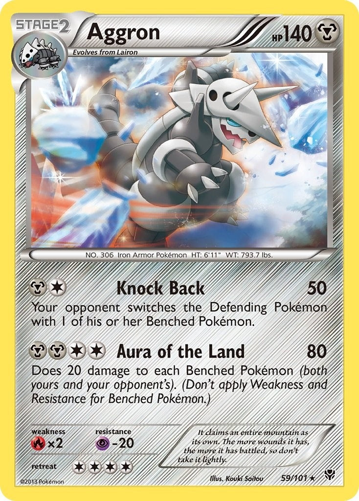 Image for Aggron (59/101) [Plasma Blast] - Pokemon