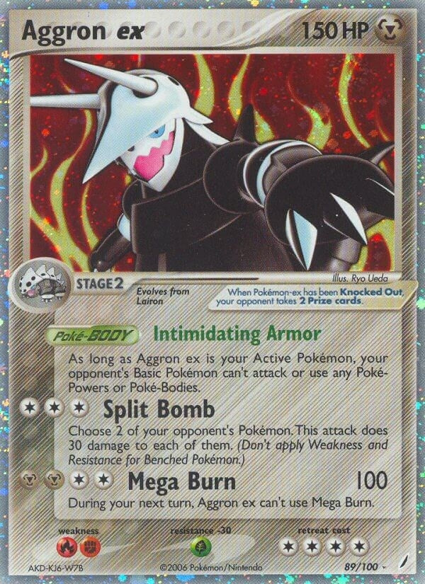 Image for Aggron ex (89/100) [Crystal Guardians] - Pokemon