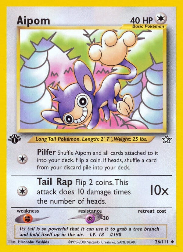 Image for Aipom (026/111) [Neo Genesis] - Pokemon