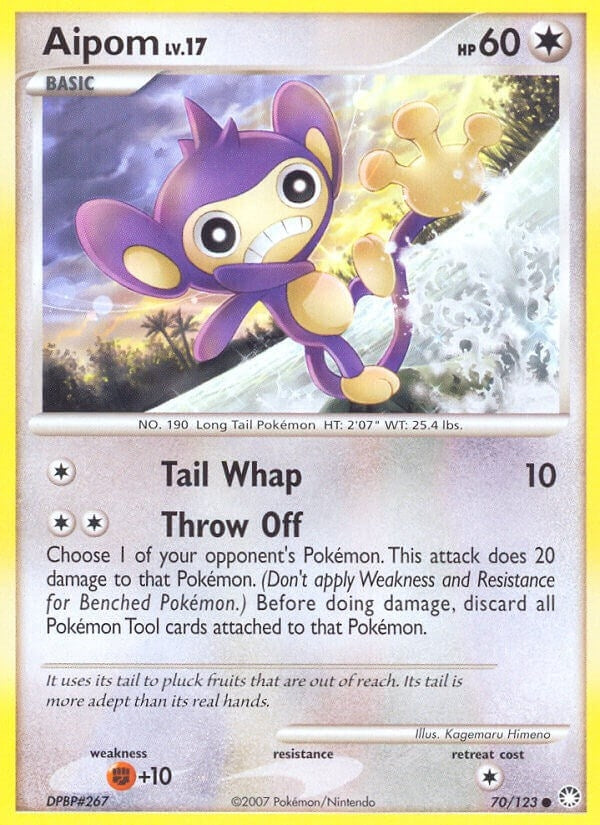 Image for Aipom (70/123) [Mysterious Treasures] - Pokemon