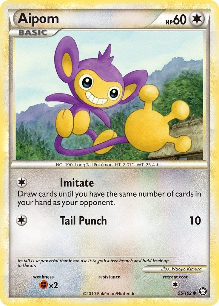 Image for Aipom (55/102) [Triumphant] - Pokemon