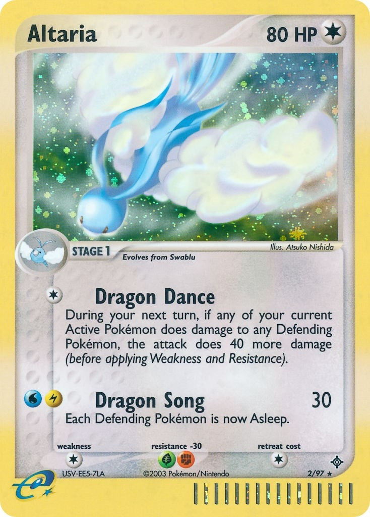Image for Altaria (2/97) [Dragon] - Pokemon