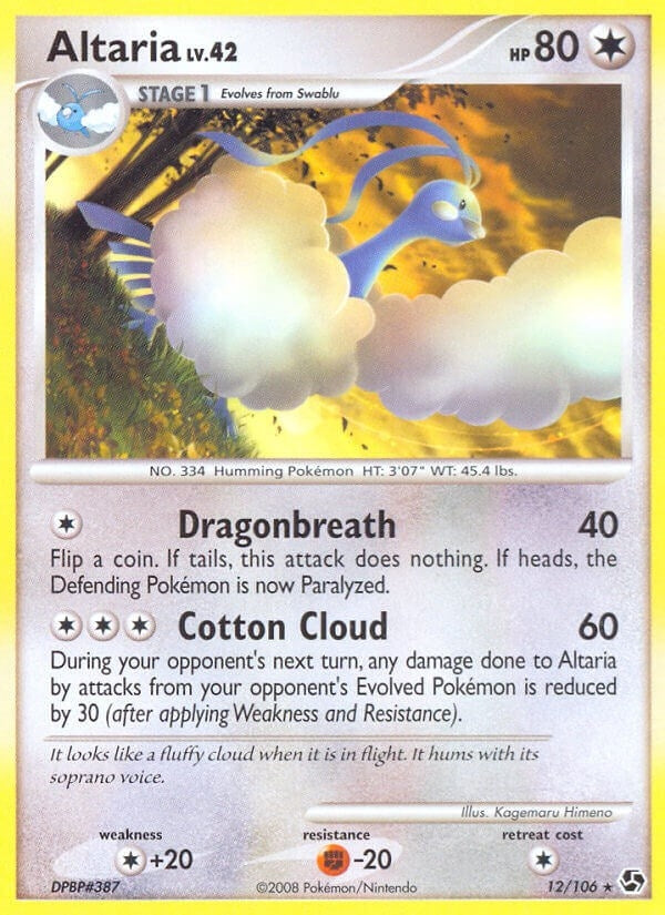 Image for Altaria (12/106) [Great Encounters] - Pokemon