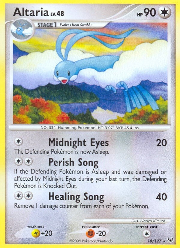 Image for Altaria (18/127) [Platinum] - Pokemon