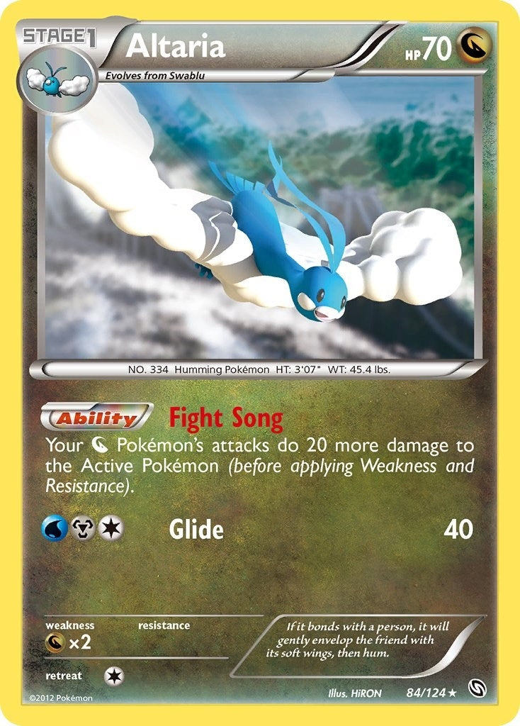Image for Altaria (84/124) [Dragons Exalted] - Pokemon