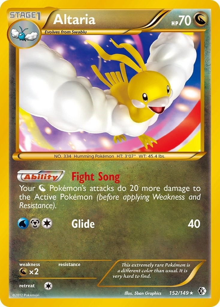 Image for Altaria (152/149) [Boundaries Crossed] - Pokemon