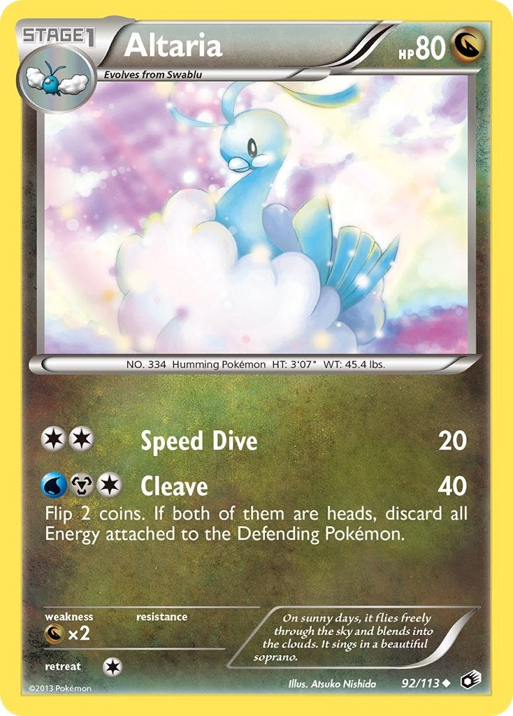 Image for Altaria (92/113) [Legendary Treasures] - Pokemon