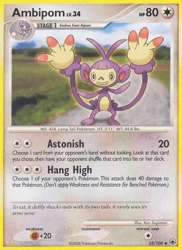 Image for Ambipom (35/100) [Majestic Dawn] - Pokemon