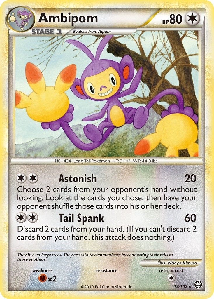 Image for Ambipom (13/102) [Triumphant] - Pokemon