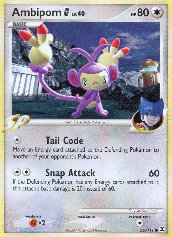 Image for Ambipom G (56/111) [Rising Rivals] - Pokemon