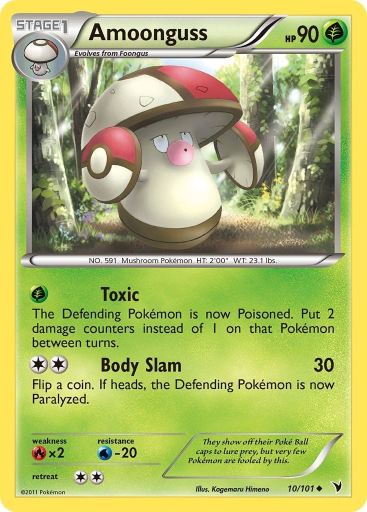 Image for Amoonguss (10/101) [Noble Victories] - Pokemon