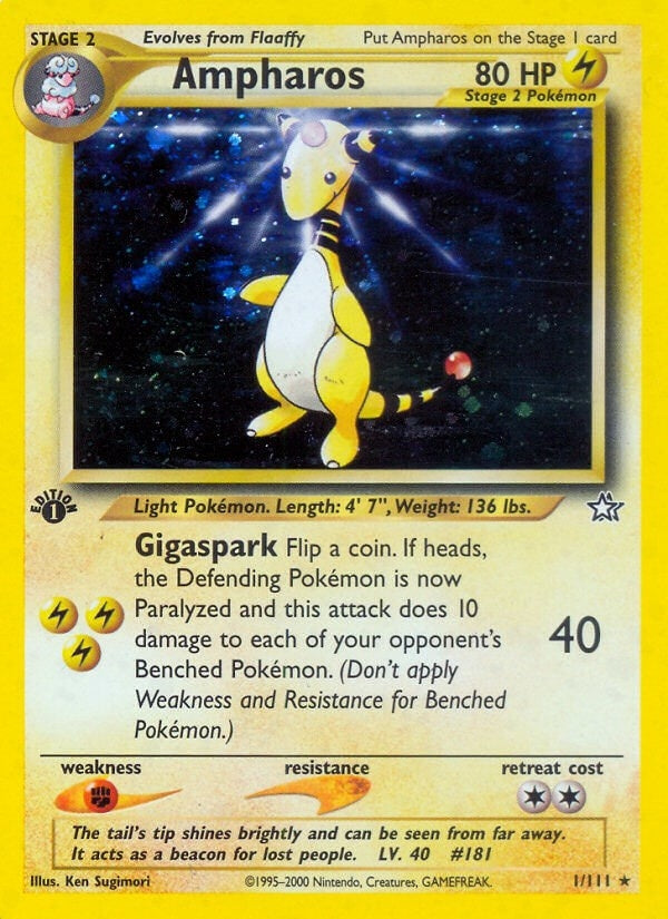 Image for Ampharos (001/111) [Neo Genesis] - Pokemon