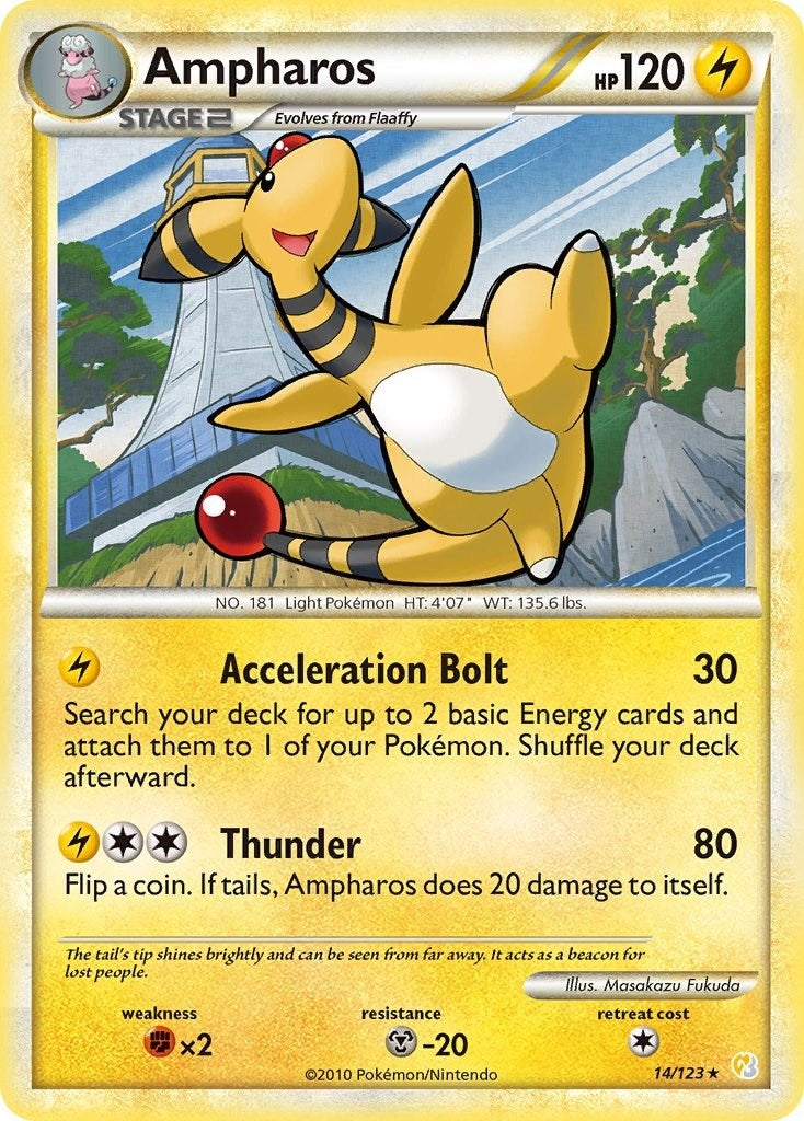 Image for Ampharos (14/123) [HeartGold SoulSilver] - Pokemon
