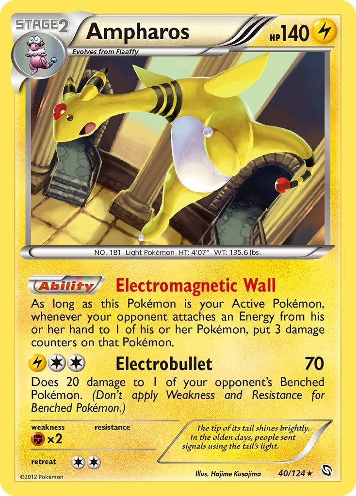 Image for Ampharos (40/124) [Dragons Exalted] - Pokemon