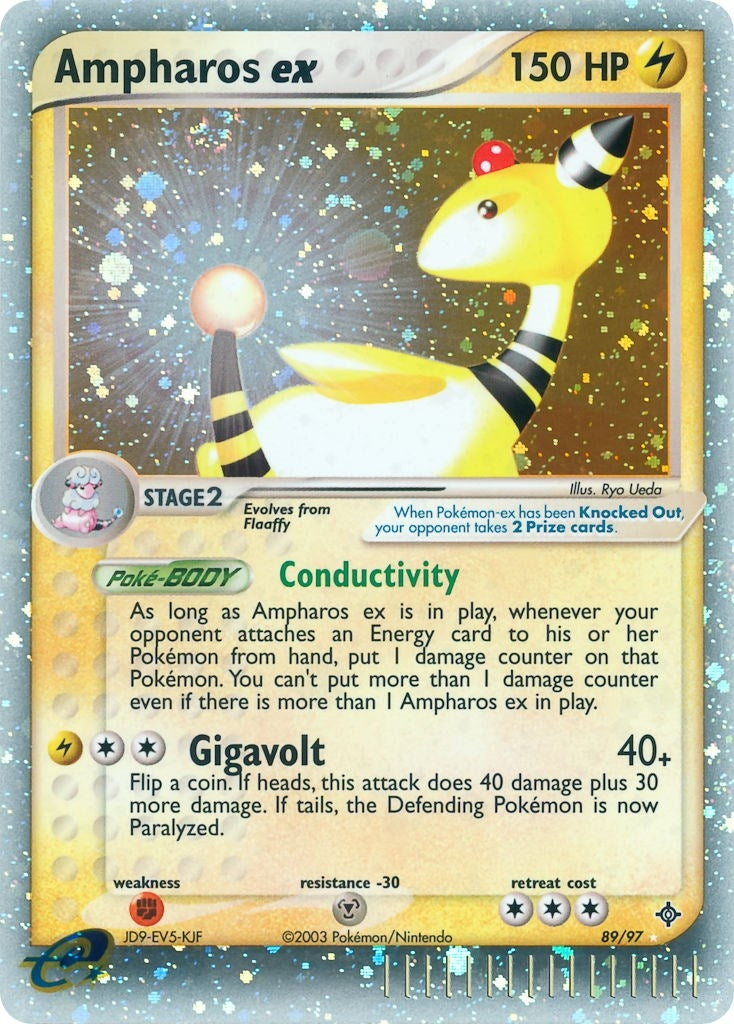 Image for Ampharos ex (89/97) [Dragon] - Pokemon