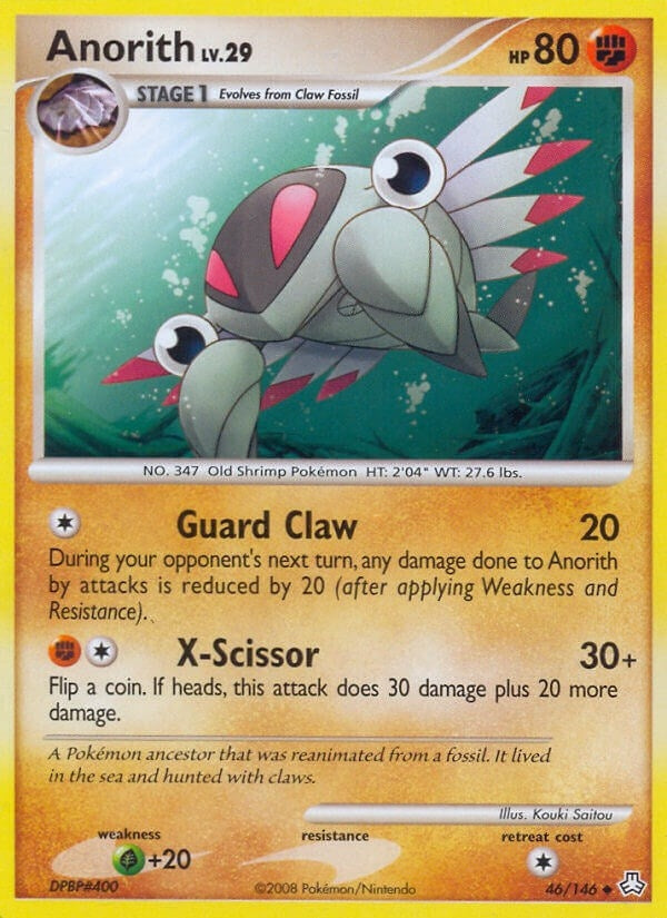 Image for Anorith (46/146) [Legends Awakened] - Pokemon