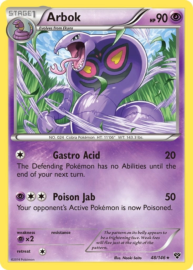 Image for Arbok (48/146) [XY Base Set] - Pokemon