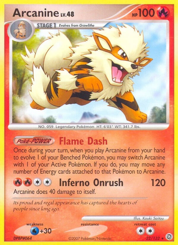 Image for Arcanine (22/132) [Secret Wonders] - Pokemon