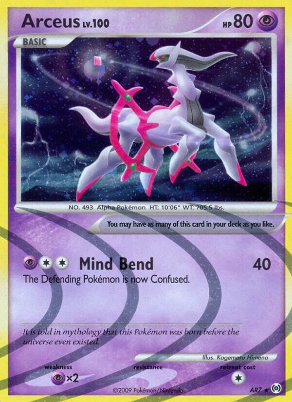 Image for Arceus (AR7) (AR7) [Arceus] - Pokemon