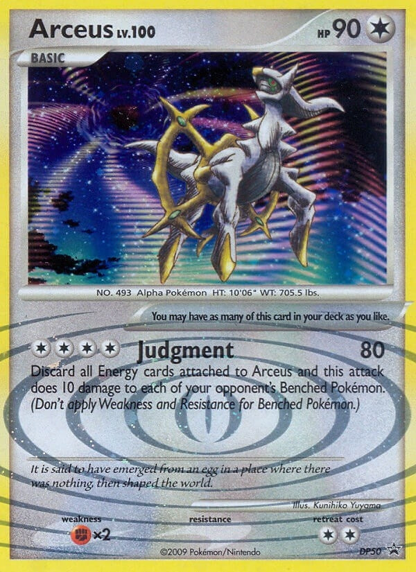 Image for Arceus - DP50 (DP50) [Diamond and Pearl Promos] - Pokemon