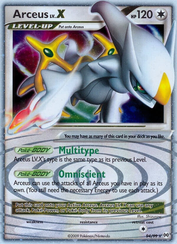 Image for Arceus Lv.X (94) (94/99) [Arceus] - Pokemon