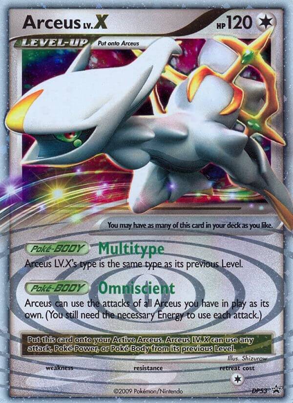 Image for Arceus LV.X - DP53 (DP53) [Diamond and Pearl Promos] - Pokemon