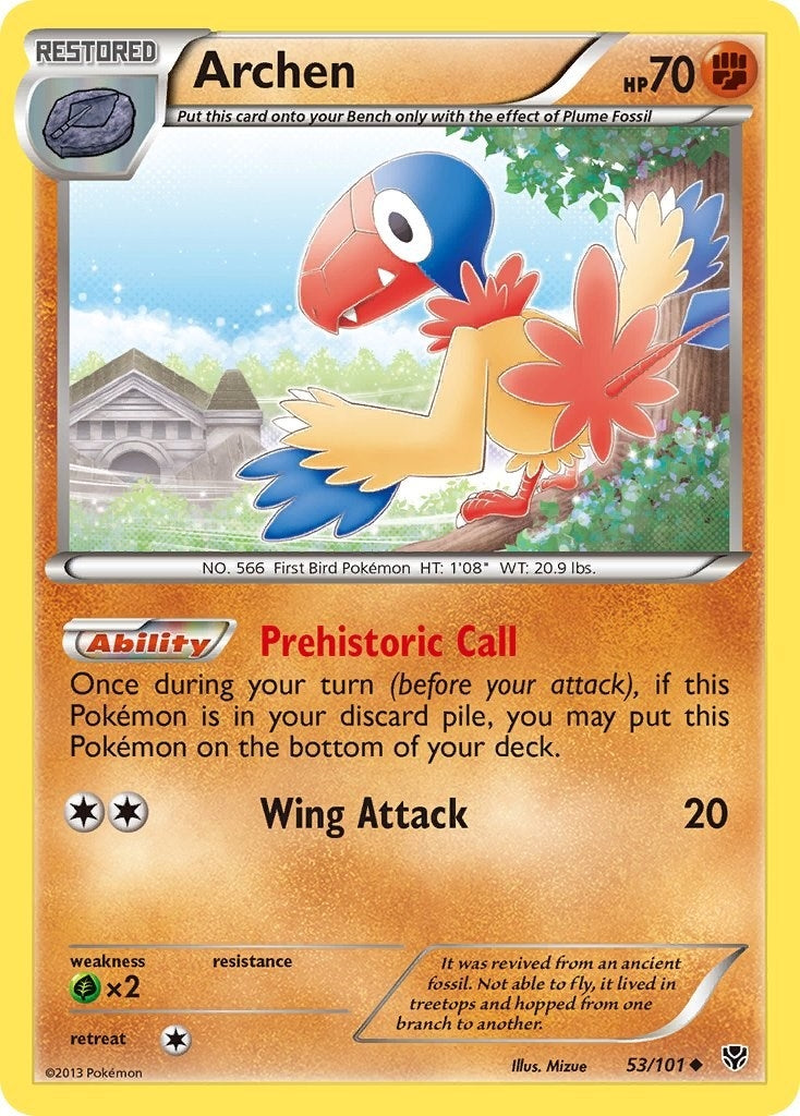 Image for Archen (53/101) [Plasma Blast] - Pokemon