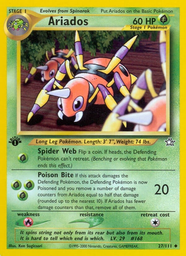 Image for Ariados (027/111) [Neo Genesis] - Pokemon