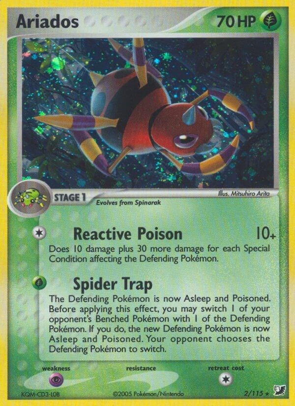 Image for Ariados (2/115) [Unseen Forces] - Pokemon