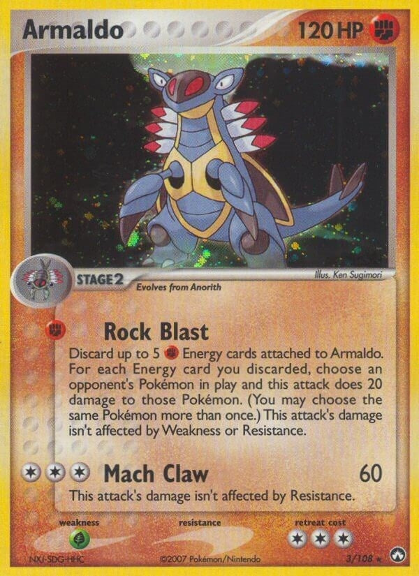 Armaldo (3/108) [Power Keepers]