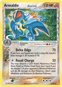 Image for Armaldo (Delta Species) (1/110) [Holon Phantoms] - Pokemon